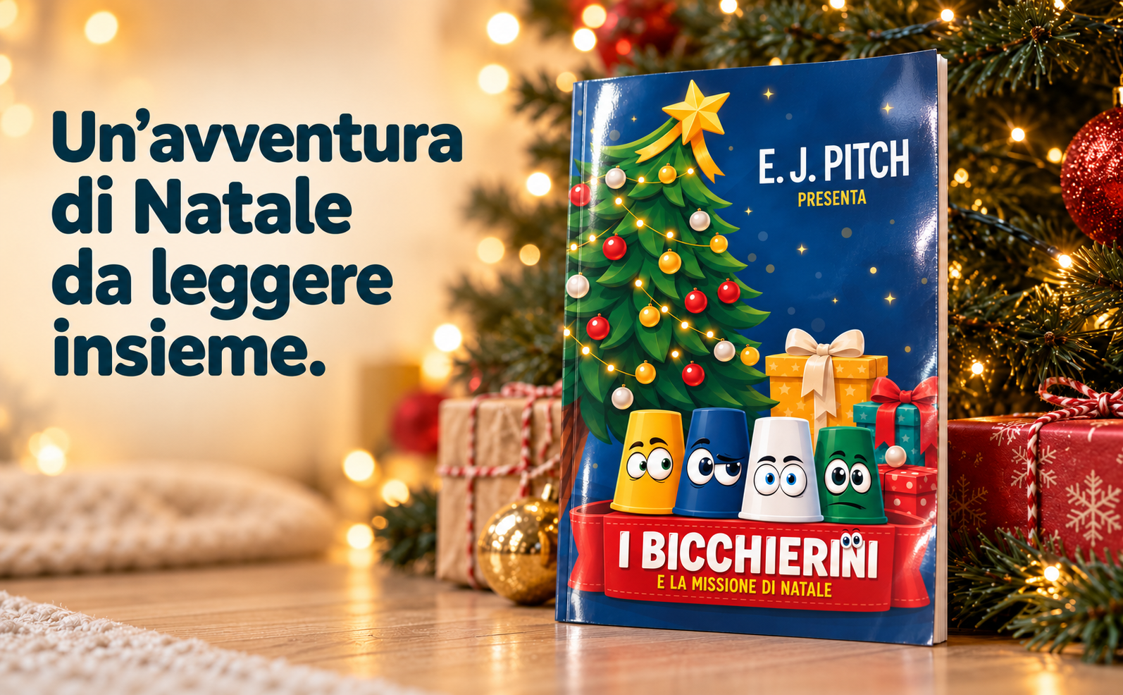 Un’avventura di Natale da leggere insieme: I Bicchierini sotto l’albero